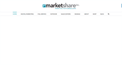 Desktop Screenshot of marketshareonline.com